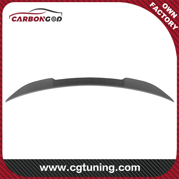 Dry Carbon Fiber Rear Spoiler matte Trunk Wings For BMW 4 Series F82 Coupe 2 Door 2015-2020 CS Style Rear Spoiler Wing