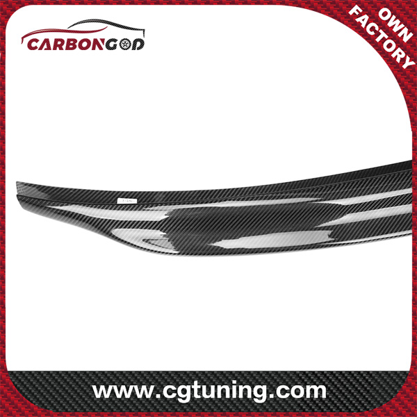 Ho an'ny Audi A4 B8.5 Carbon Fibre Spoiler 2013-2016 Belzika Style Rear Spoiler Tail Trunk Lip Wing Car Accessories