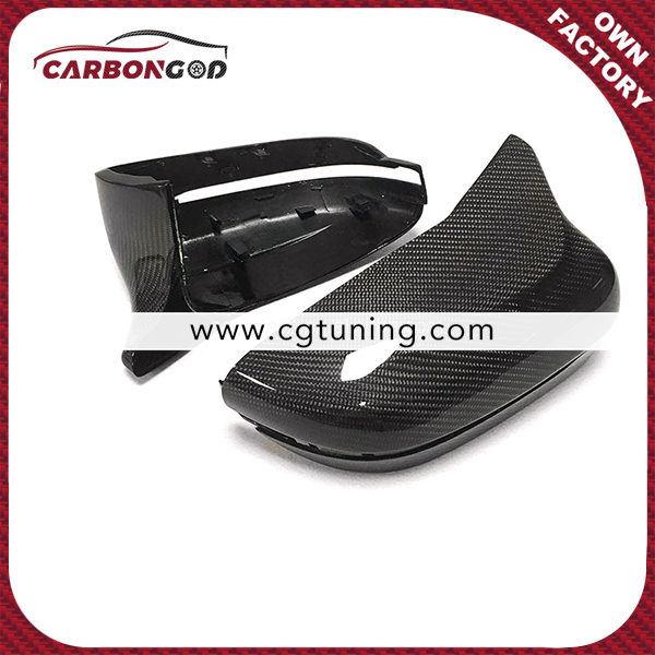 M Look Carbon Mirror Caps Replacement G30 G11 G12 2017 up LHD/RHD OEM Fitment Side Seipone Cover bakeng sa BMW 5 6 7 Series