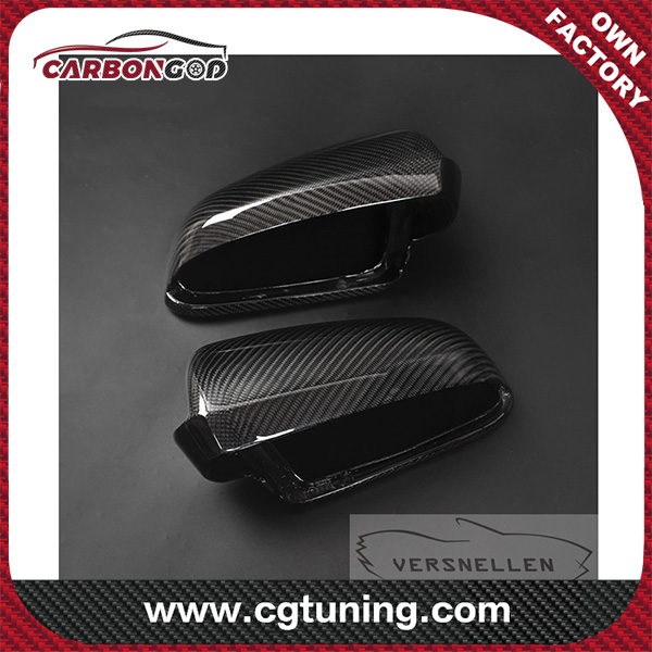 B7 Carbon Mirror Cover replacement for Audi A4 B7 2004-2008 A6L 2005-08 S6 2006 ຝາກະຈົກດ້ານຂ້າງ